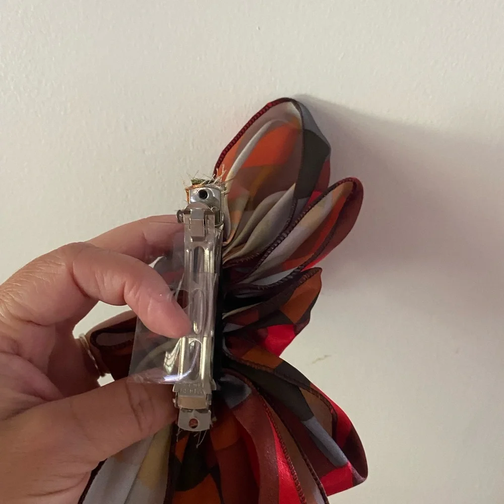 Vintage 90s funky large barrette style hair bows‎ and hair combs